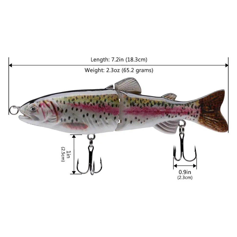 Bassdash Swimbaits Crankbaits Glide твердые приманки приманка для форели пресной воды морской