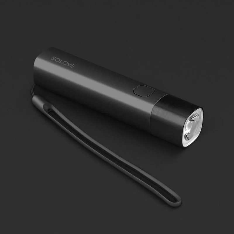 Новый aarival Youpin SOLOVE X3 USB Перезаряжаемый яркий фонарик для повседневного