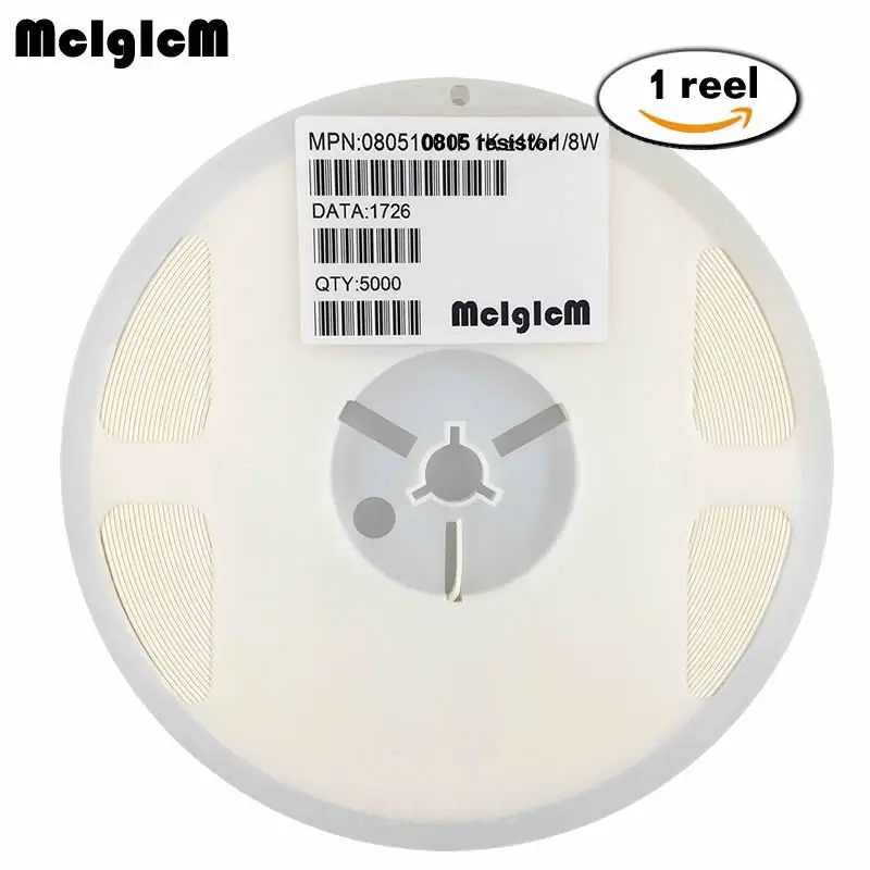 Чиповый резистор MCIGICM 0805 smd резисторы 0R 10M 1/8 Вт 3 Ом (упаковка 5000 шт.)|Резисторы| |