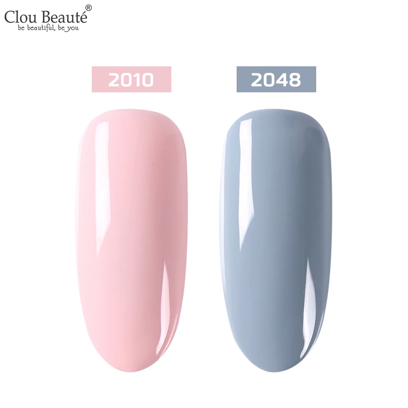 Clou Beaute Gellak UV 15 мл полуперманентный лак для ногтей гель основа и верхнее покрытие замочить от ногтей Живопись гель лак для ногтей - Цвет: 2010 2048