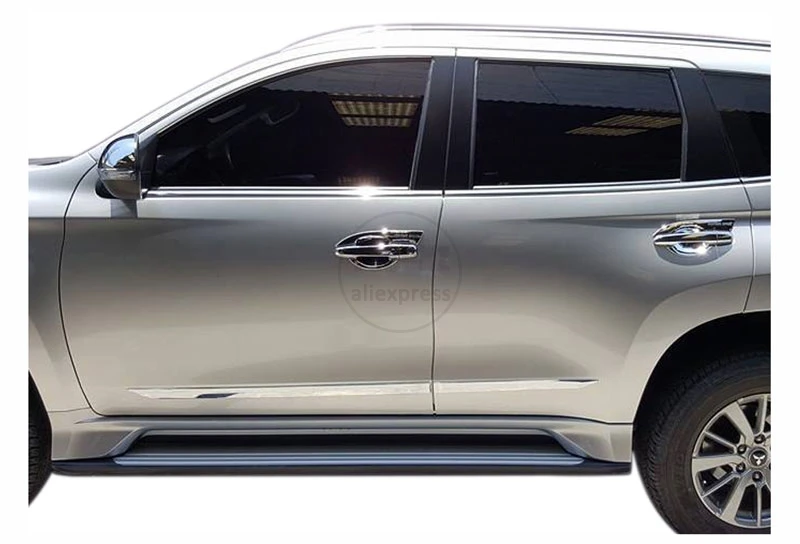 Хромированная облицовка корпуса для MITSUBISHI PAJERO SPORT- ABS молдинг боковой двери отделка Аксессуары для Montero SPORT YCSUNZ