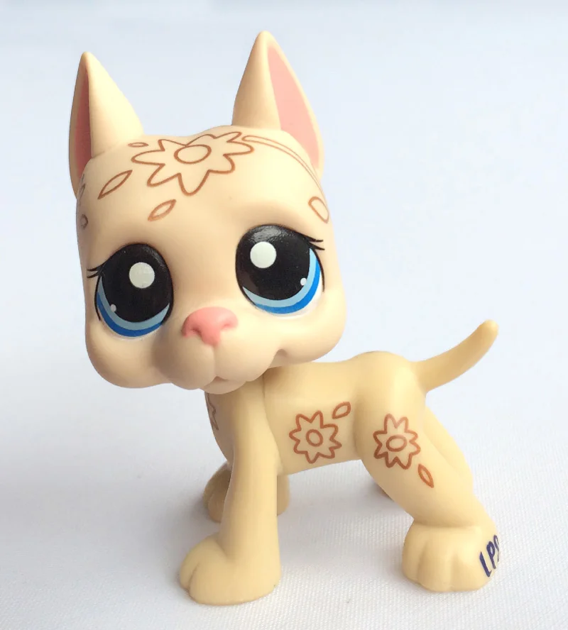 Редкие игрушки Lps Pet Shop,, короткошерстная кошка, коричневый большой Дэйн, коллекция фигурок, 38 стилей, детский набор, подарки