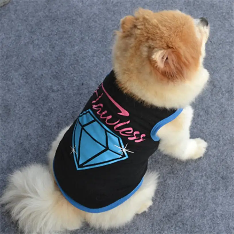 Одежда для домашних питомцев флисовый жилет собаки куртка футболка щенка жилеты