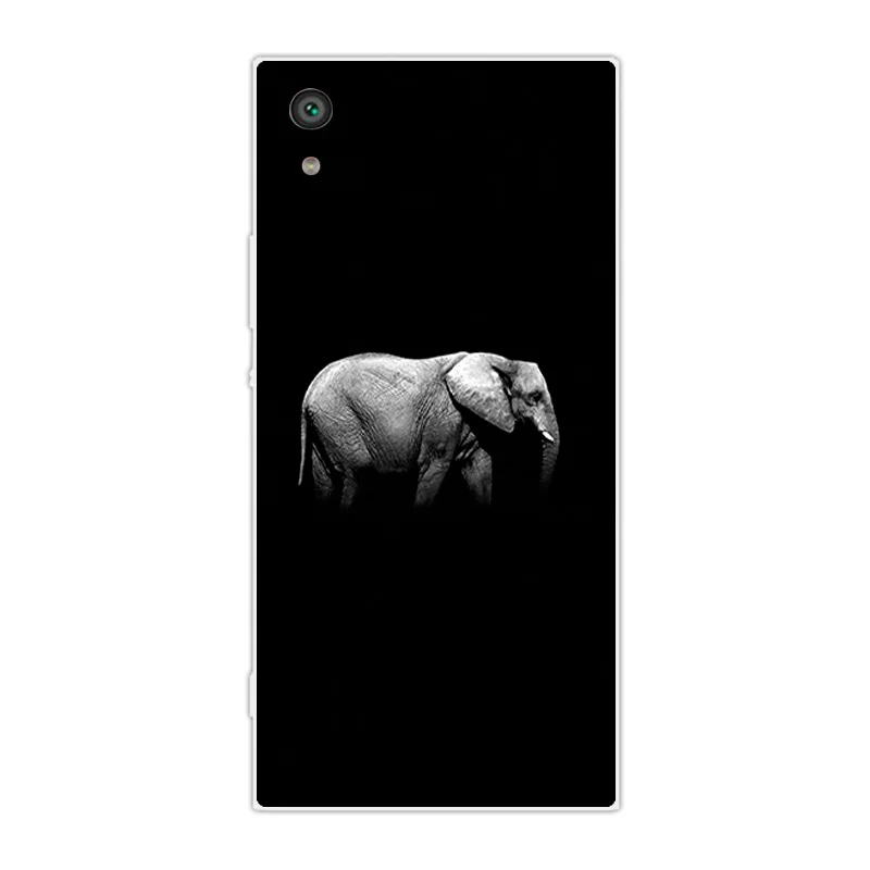 Для Sony Xperia XA1 ультра мрачная задняя крышка 6 0 дюймов для X A1 Ультра мягкий ТПУ
