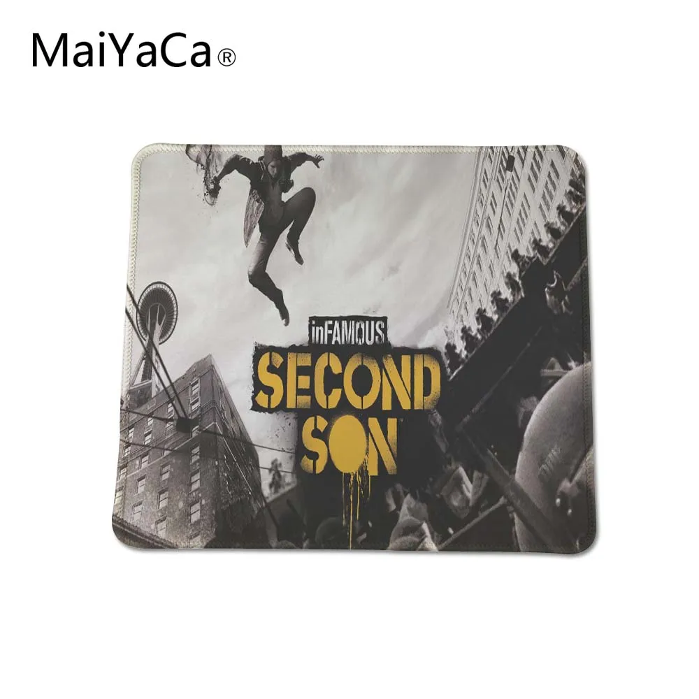MaiYaCa лучший выбор для подарков, знаменитый коврик для мыши второго сына, игровой коврик для мыши, Размер 18*22 см и 25*29 см, оверлок, коврик для мыши - Цвет: OverLock 18x22cm
