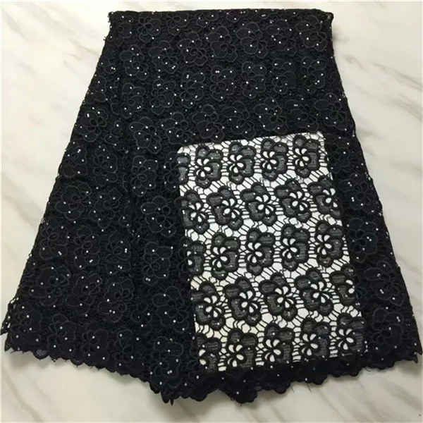 Fashionable high quality african cord lace fabric chemical water soluble guipure African swiss voile pfl9-19 | Дом и сад