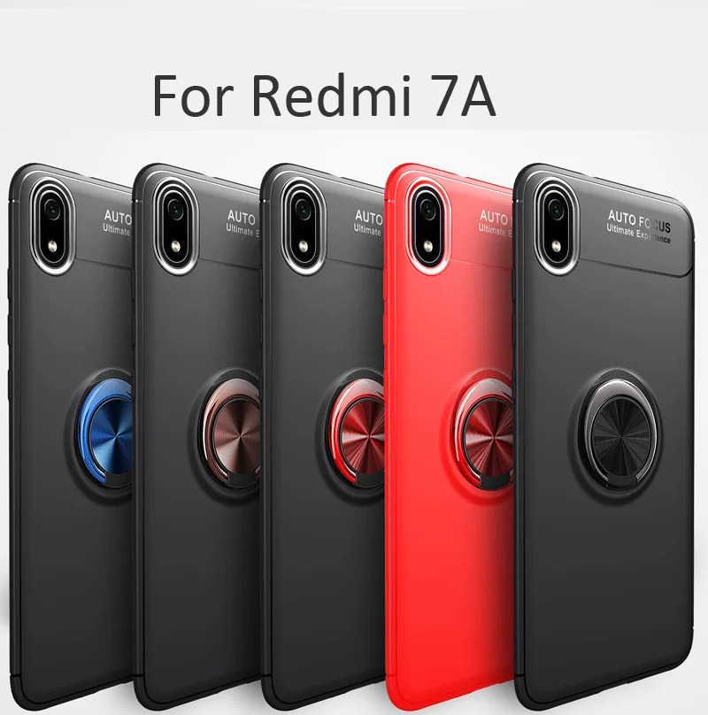 Магнитный чехол для автомобиля для Xiao mi 9 mi 8 SE mi A2 Lite Red mi Note 7 6 5 Pro 7A держатель кронштейн мягкое кольцо из ТПУ держатель для пальца