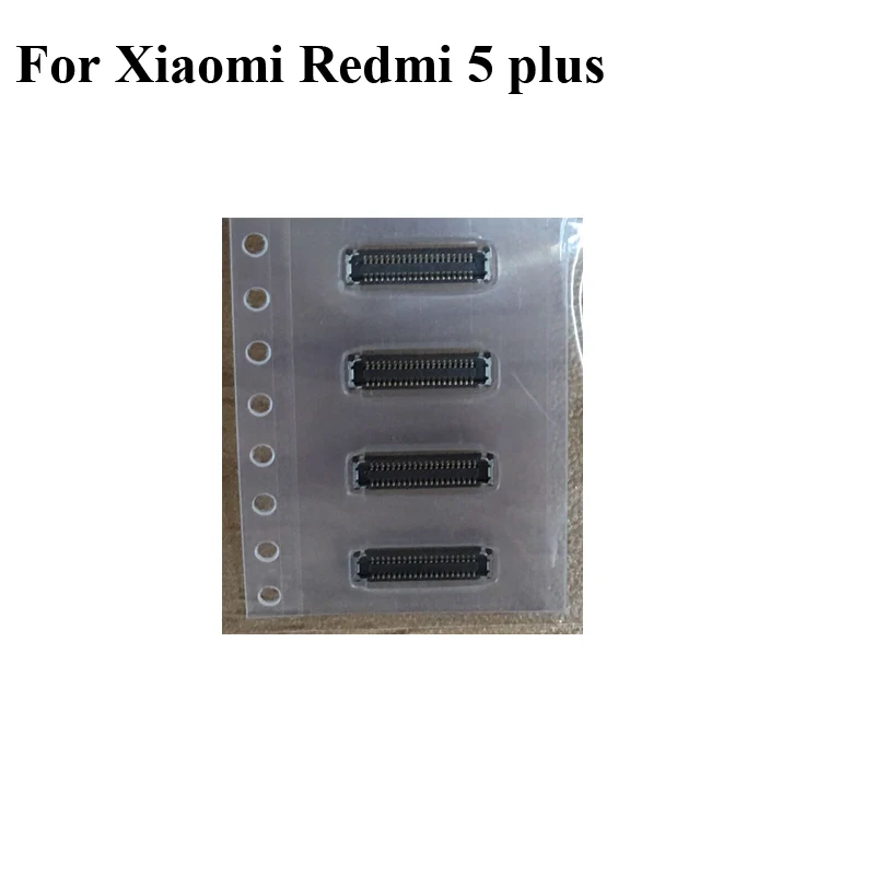 Разъем FPC для xiaomi redmi 5 plus 2 шт. ЖК экран на гибком кабеле материнской платы красная