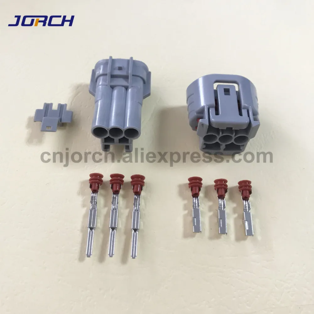 5 комплектов 3 Pin Женский Мужской Sumitomo 090 TS генератор провода разъем для Toyota Lexus 6188-0282 6189-0443