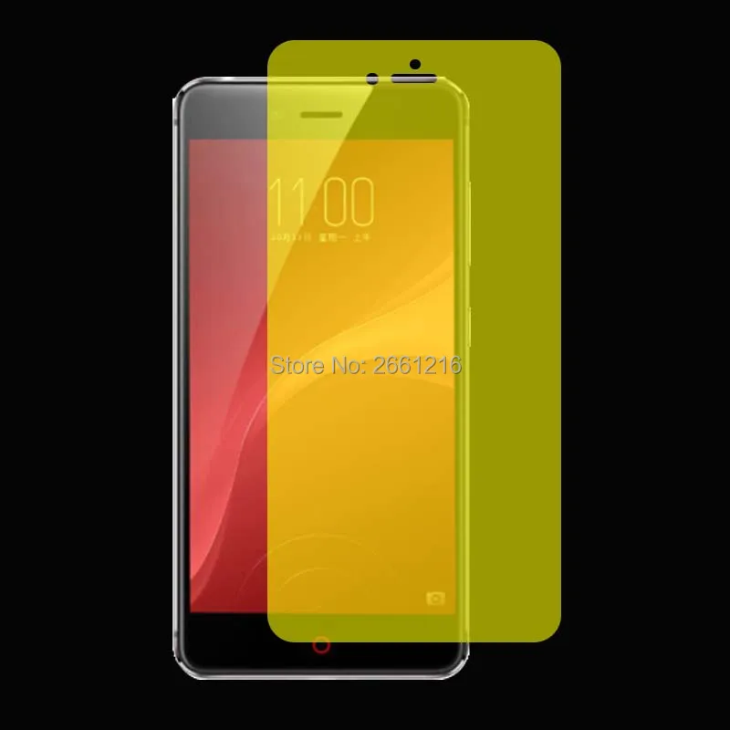 Для ZTE Nubia Z11 miniS mini S 5 2 дюйма шт. = Передняя и задняя тонкая фотоблестящая защита