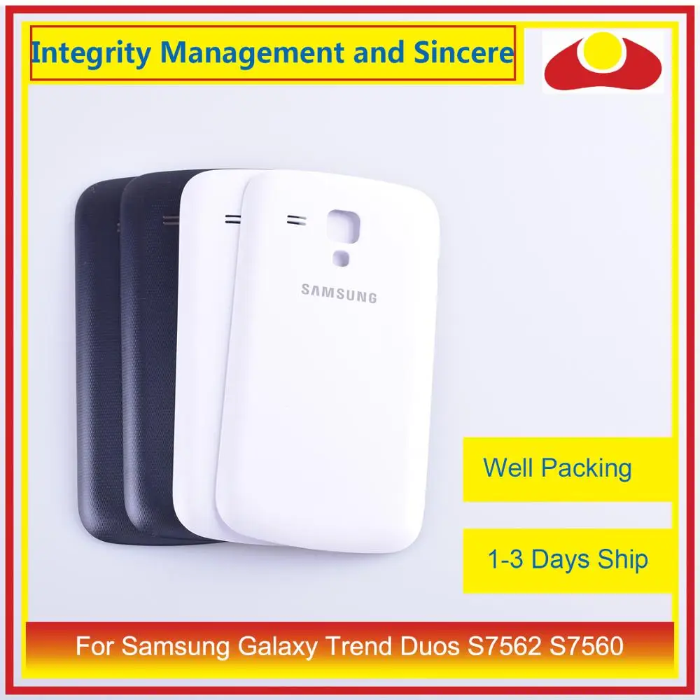 Оригинальный чехол для Samsung Galaxy Trend Duos S7562 7562 S7560 7560 запасная задняя крышка корпуса