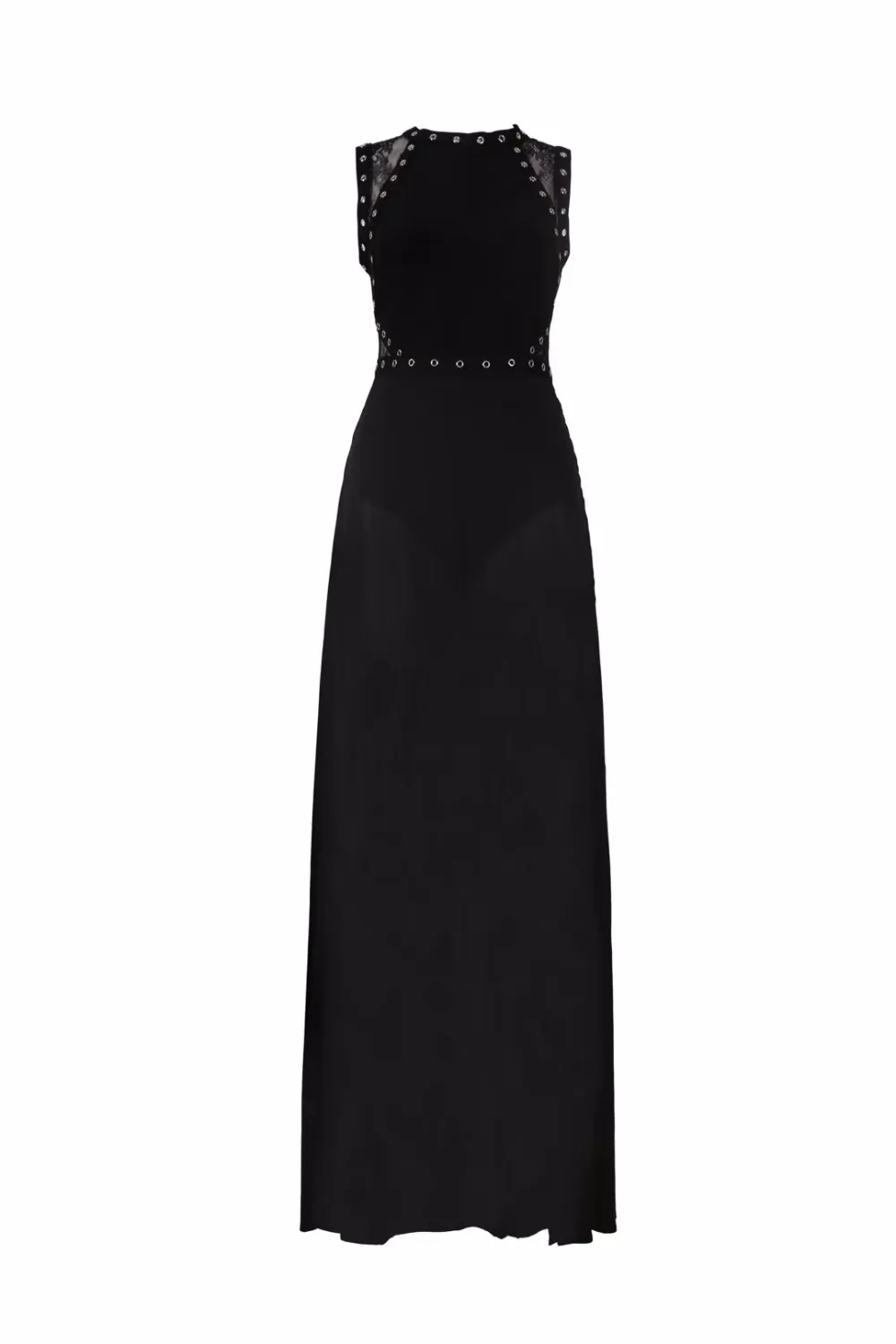 DEIVE TEGER кружевная майка Fit And Flare Dress элегантные повязки Для женщин О образный