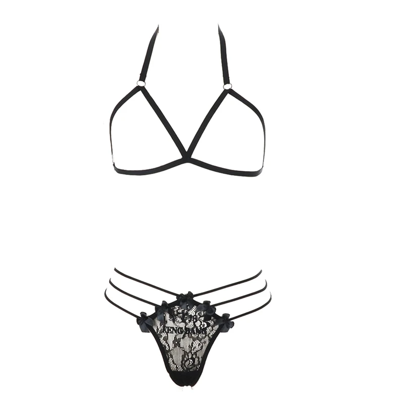 Модная Уличная обувь в стиле готик Панк тела жгут эластичный топ Бюстгальтер