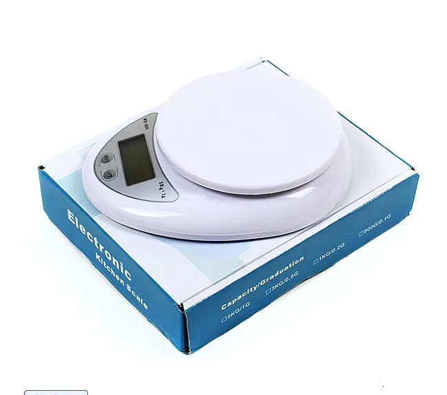 2 шт. кухонные весы с жк дисплеем 5 кг|cooking measures|measuring toolskitchen digital scale measuring |