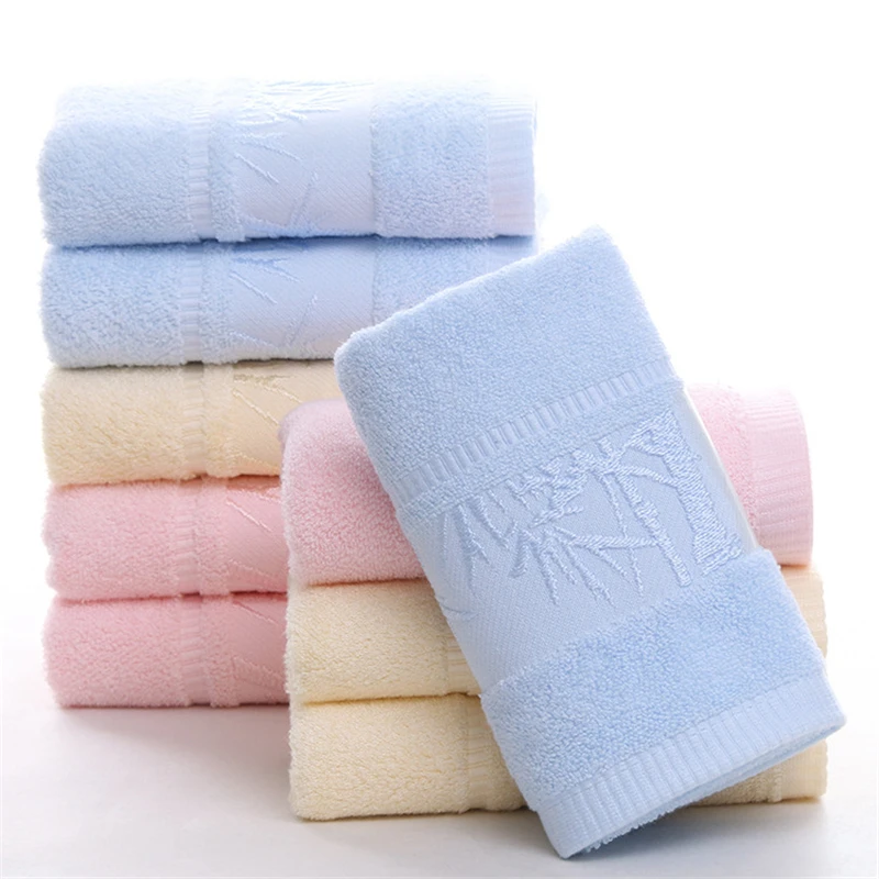 LCTMMYGS 2018 Five-star hotel luxury plain bamboo fiber jacquard towel adult male and female children's beauty club | Дом и сад
