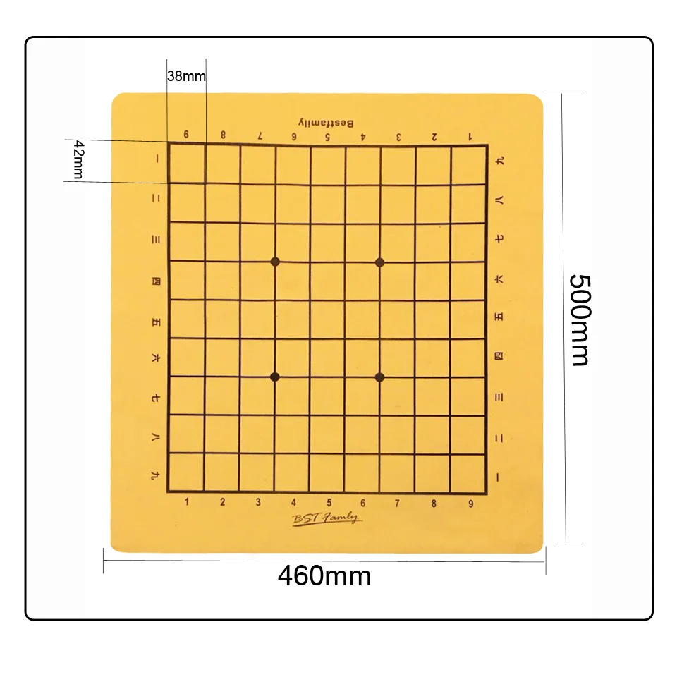BSTFAMLY Organic Japan Shogi 27*25*5 см 40 шт./компл. шашки Складная кожаная доска Sho gi шахматная