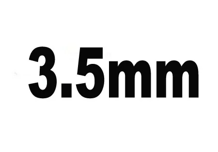 Силиконовое ранение пищевого класса медицинского класса нетоксичное и без запаха прозрачное уплотнение диаметром 1-18 мм - Цвет: 3.5mm