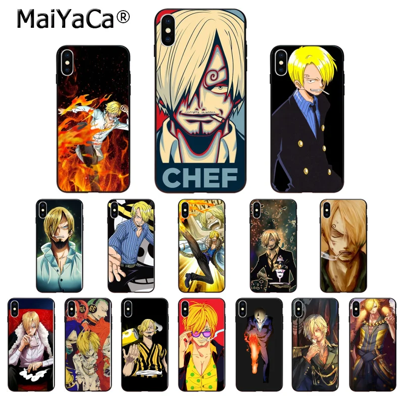 MaiYaCa цельный Vinsmoke Sanji высококачественный чехол для телефона Apple iPhone 8 7 6 6S Plus X XS MAX 5