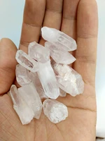 12 lb 220 grams pack raw quartz crystal points materials healing crystal gem stone pendant for warping jewelry accessory