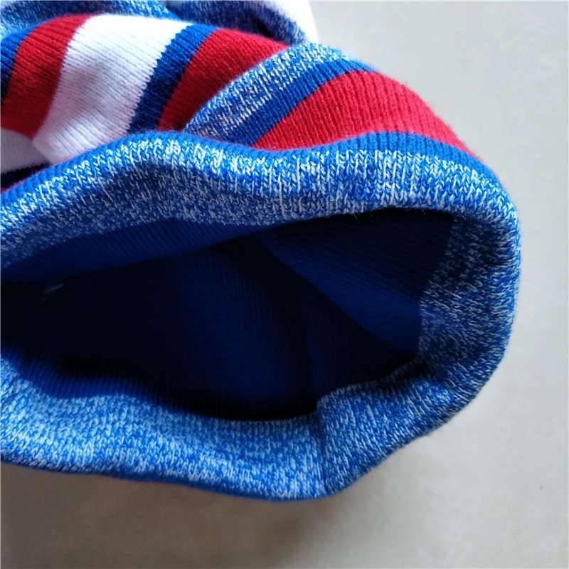 Хлопковая вязаная кепка супергероя из мультфильма Аниме для косплея Супермена