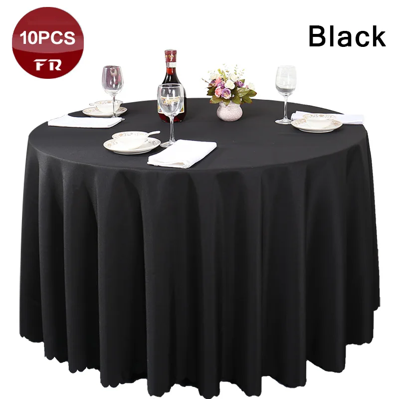 Бесплатная доставка 10 шт Элегантный полиэстер Льняная Скатерть овальная для