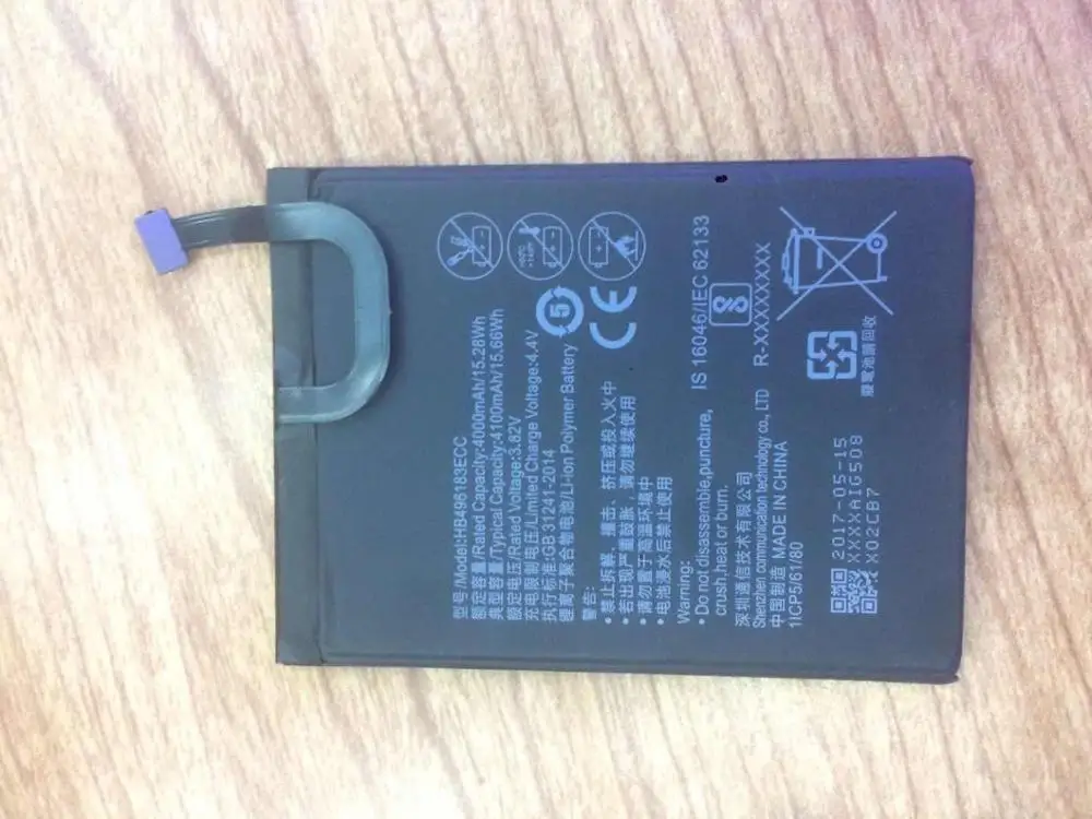 

100% HB496183ECC 4000 Huawei enjoy 6 NCE-AL00