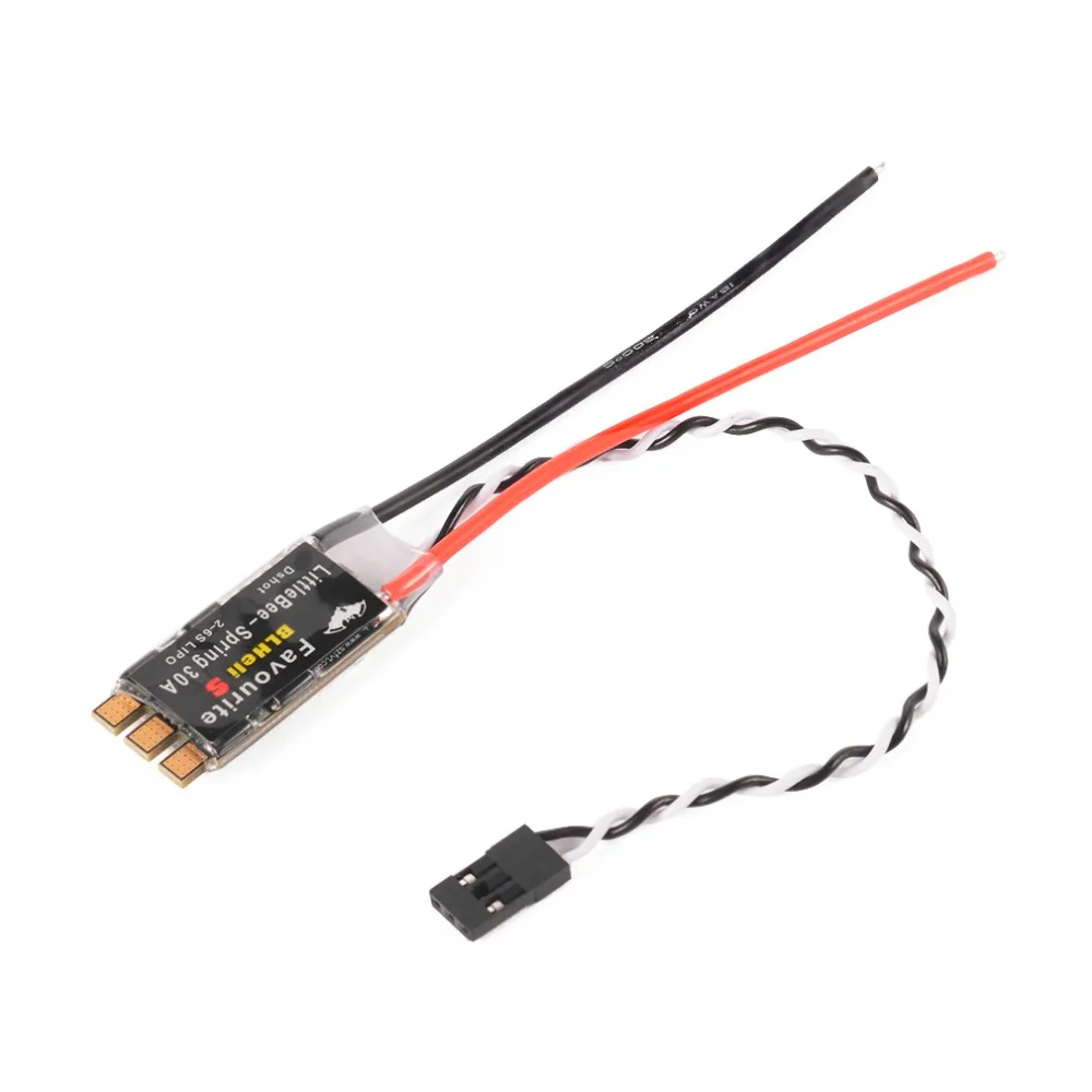 LittleBee 30A S FVT BLlheli s SPRING ESC 2 6S поддерживает multishot DSHOT Oneshot42 OneShot125 Мультикоптер|Детали и