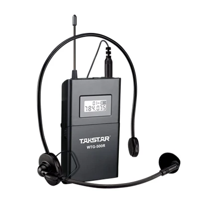 Высококачественная Беспроводная система туристического гида Takstar WTG-500 UHF PLL