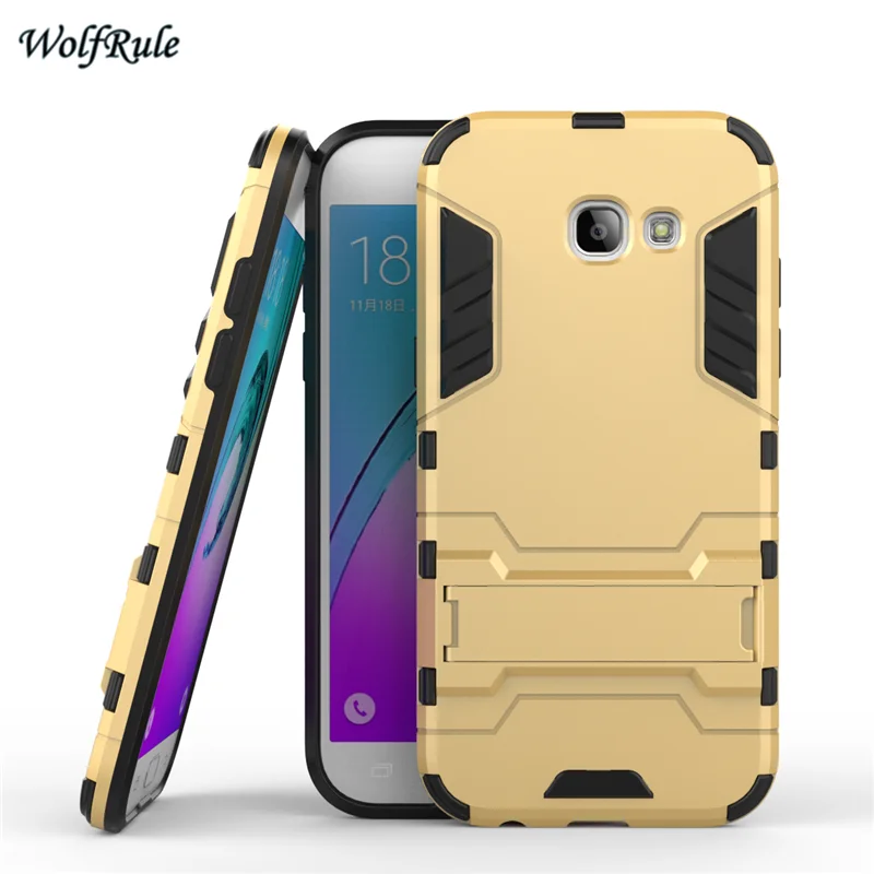

WolfRule For Case Samsung Galaxy A5 2017 Cover Rubber +Plastic Case For Samsung Galaxy A5 2017 Case A520 For Samsung A5 2017