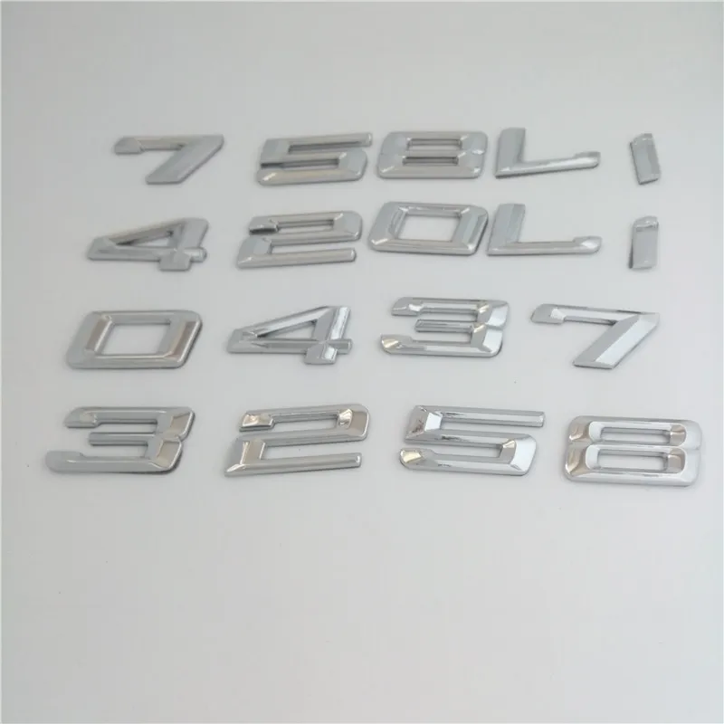 Автомобильный Стайлинг 3D ABS Автомобильная эмблема значок задний багажник