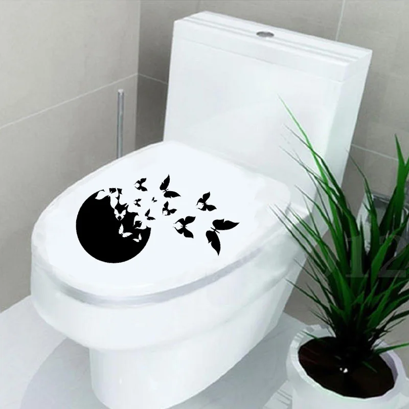 

Butterflies Beauty Fashion Wall Decal Vinyl Toilet Sticker Decor 6WS0122