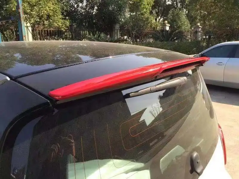Автомобильные аксессуары из АБС пластика Неокрашенный внешний задний спойлер