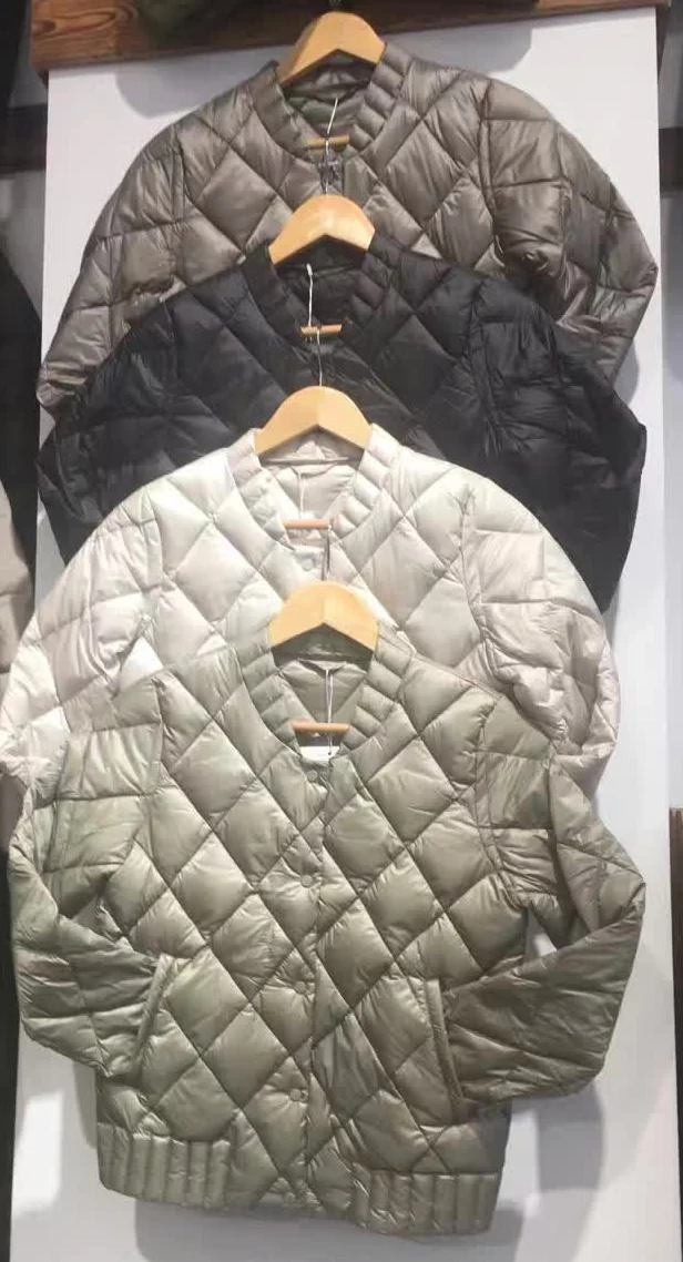 

Nice Spring Winter Women Ultra Light Down Jacket Casual Female Portable Duck Feather Coat Jackets Lightweight Parkas