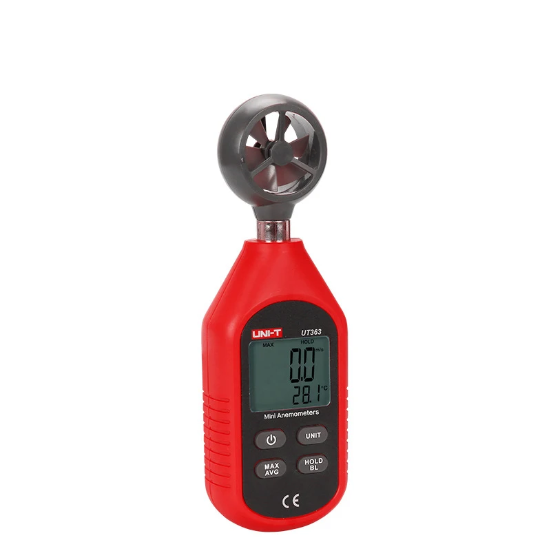 UT363 handheld high precision digital anemometer wind temperature and speed measuring instrument | Дом и сад