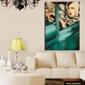 Tamara de Lempicka портрет картина маслом в классическом стиле рисунок искусство спрей без рамы холст Кухня Водонепроницаемый драгоценный камень scarf13096225