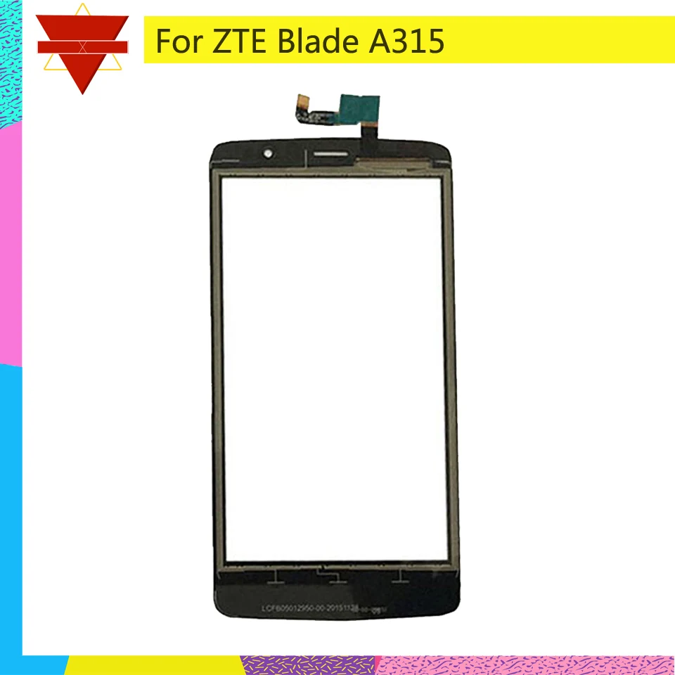 10 шт./лот сенсорный экран дигитайзер для ZTE Blade A315 A 315 Сенсорная панель Сенсорный
