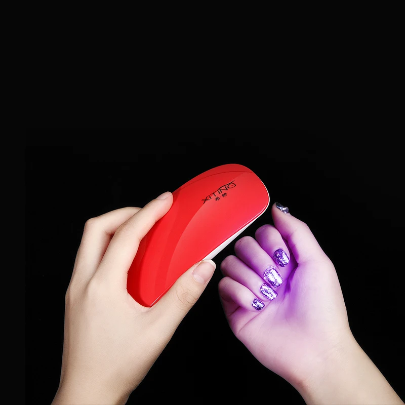 SUNmini 6 Вт УФ светодиодный светильник Сушилка для ногтей портативный usb кабель