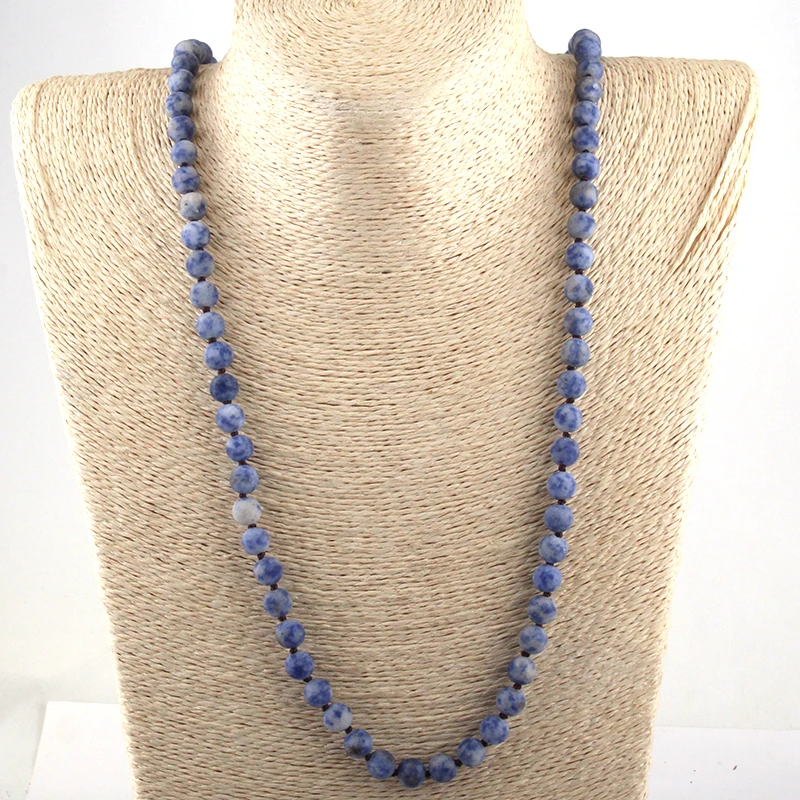 Прямая поставка модные ювелирные украшения Матовый оникс бусины из