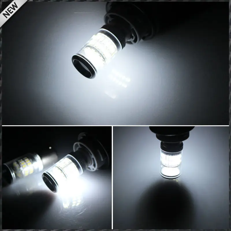 (2) CANbus Error Free HID Белый 1156 48-SMD зеркальный отражатель светодиодный ные лампы для
