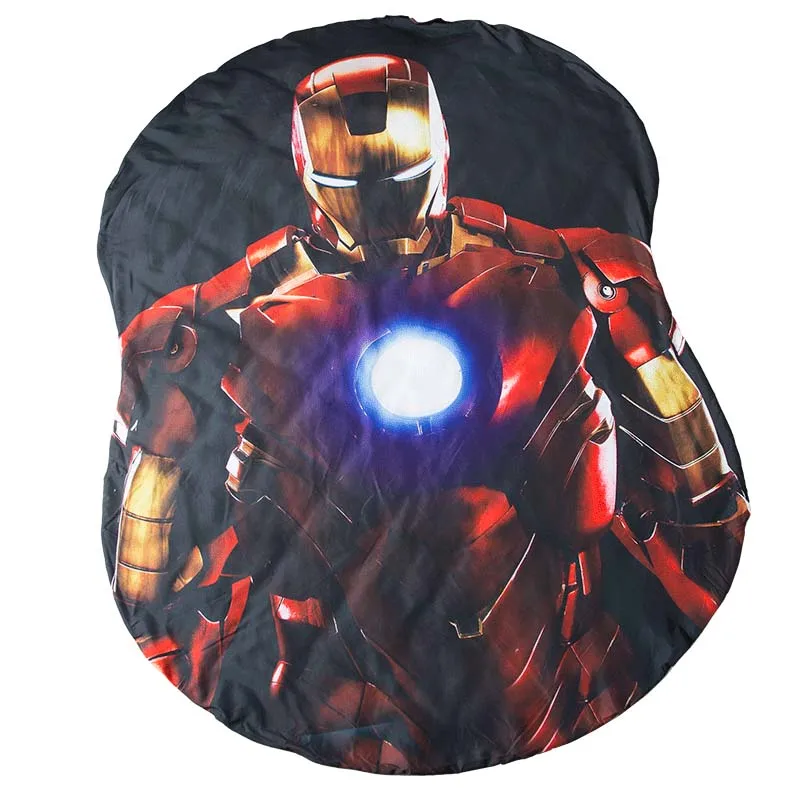 1 1 шт., Крутое одеяло Marvel, Железный человек, кондиционер, одеяло для детей и взрослых, Мстители, Железный человек, одеяло, прохладное, летнее постельное белье - Цвет: 1