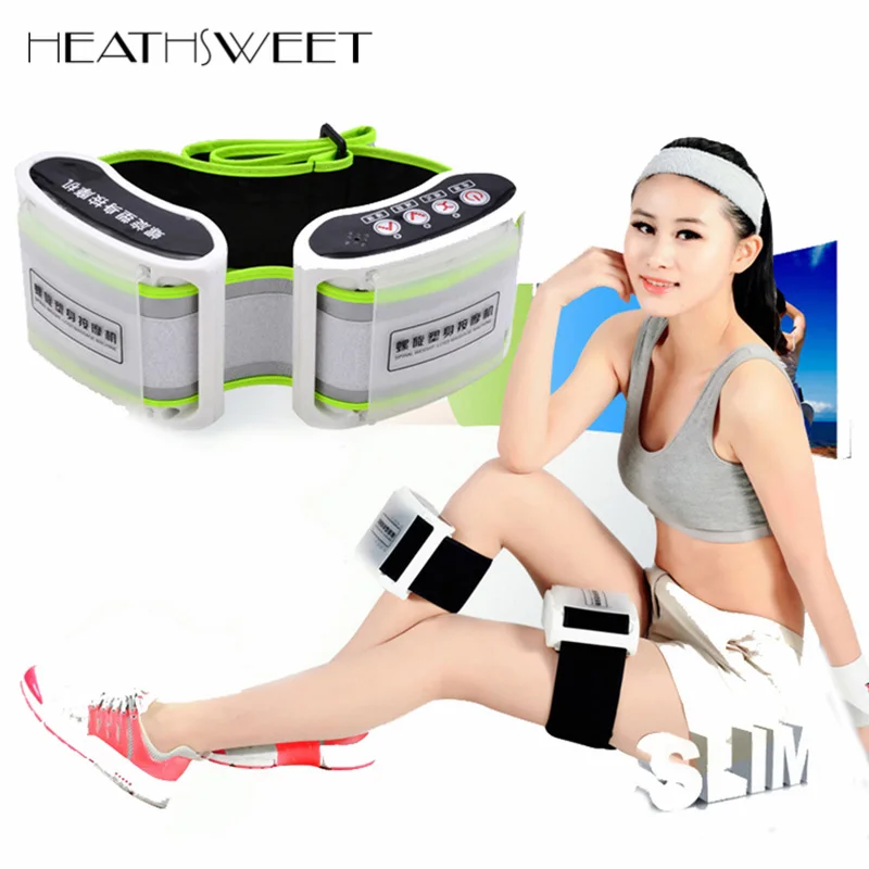 Healthsweet Weight Loss X5 Times Spiral Rejection of Fat Electric Body Massager Slimming Belt Wrap Thin Waist Vibration Massage |