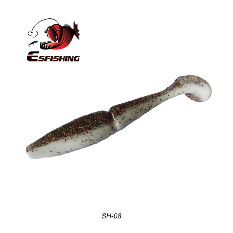 ESFISHING качество приманки Easy Shiner от Шад 100 мм 125 мм 155 мм 200 мм Pesca рыбалка мягкие воблеры, силиконовые приманки воблеры Leurre Souple - Цвет: SH08