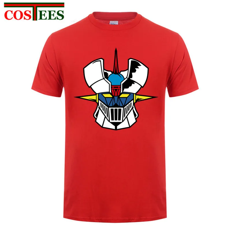 2017 новое поступление camiseta Mazinger Z аниме 3 футболки мужская футболка хлопковая с