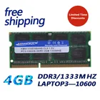 KEMBONA герметичная оперативная память DDR3 4 Гб 10600 МГц (для всех материнских плат) ПК 4 Гб ноутбук (ноутбук) RAM памятьпожизненная гарантиябесплатная доставка