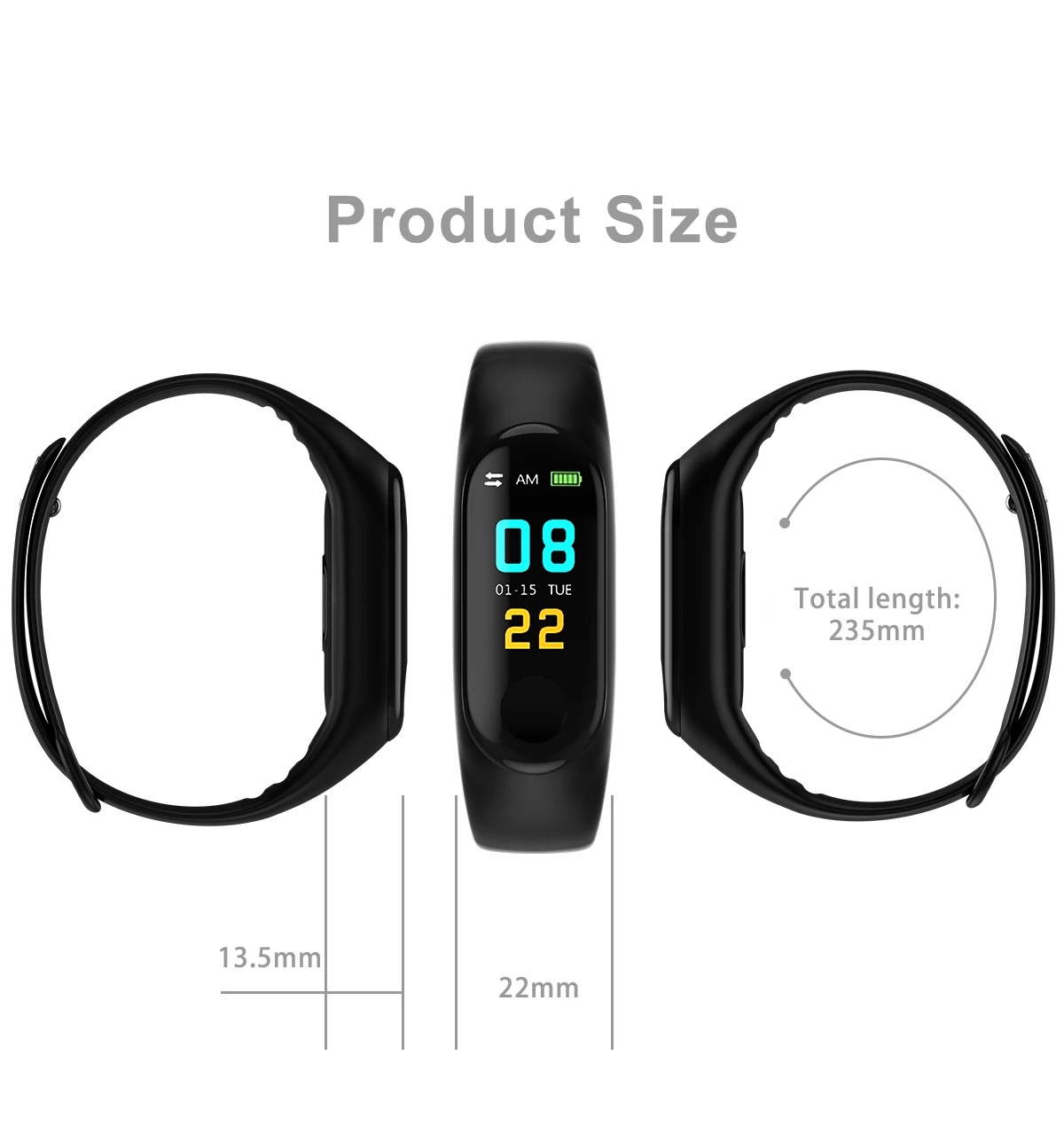 M3 Smartband фитнес трекер Шагомер кровяное давление смарт браслет монитор сердечного