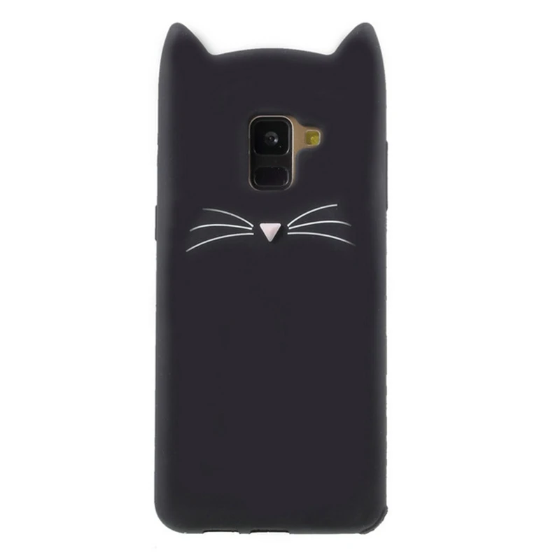Ремешок + для Samsung Galaxy J3 J5 J7 2017 года EU J330 J530 J730 чехол 3D Усы кошка силиконовый Pro J7Max |
