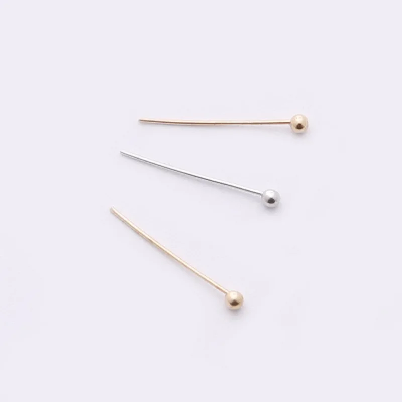 Лидер продаж 1000 шт. 0.5x16мм позолоченные шариковые булавки с античным родием/KC