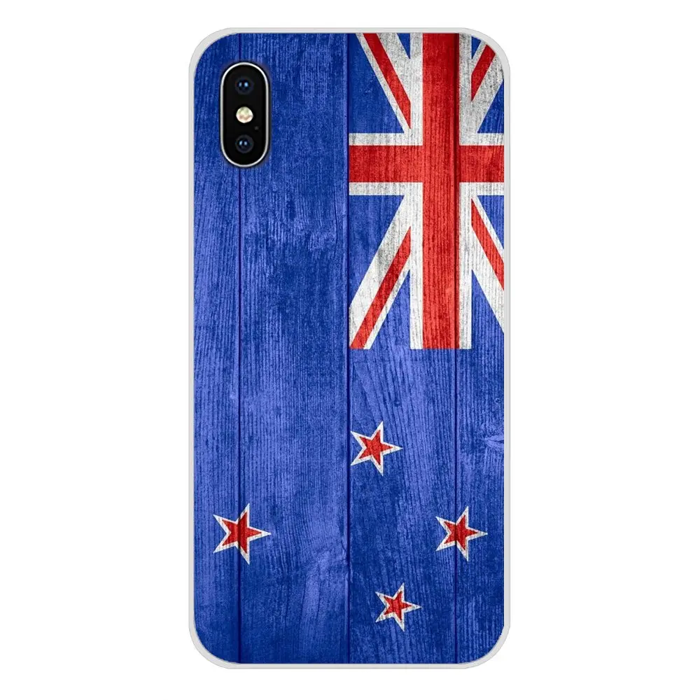 For Apple iPhone X XR XS MAX 4 4S 5 5S 5C SE 6 6S 7 8 Plus ipod touch TPU Transparent Covers Australian National flag emblem | Мобильные