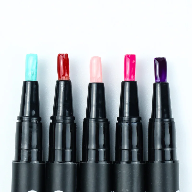 36 цветов 3D маркеры для ногтей акварельная ручка самостоятельного дизайна скетч