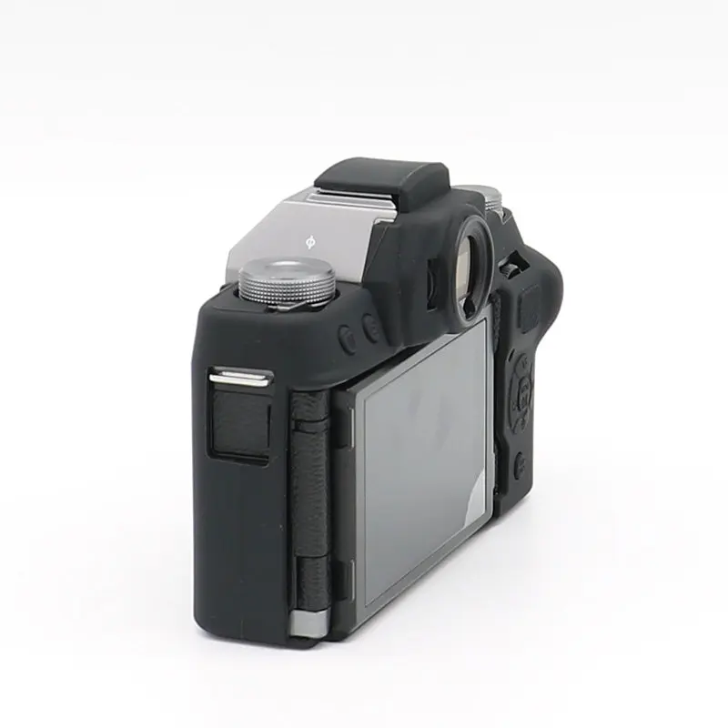 Силиконовая кожа брони камера сумка чехол корпус протектор для Fujifilm X-T100 XT100 только цифровая камера